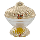 Tamriyyah With Glass Cover Gold