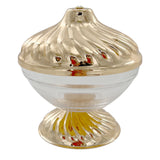 Tamriyyah With Glass Cover Gold