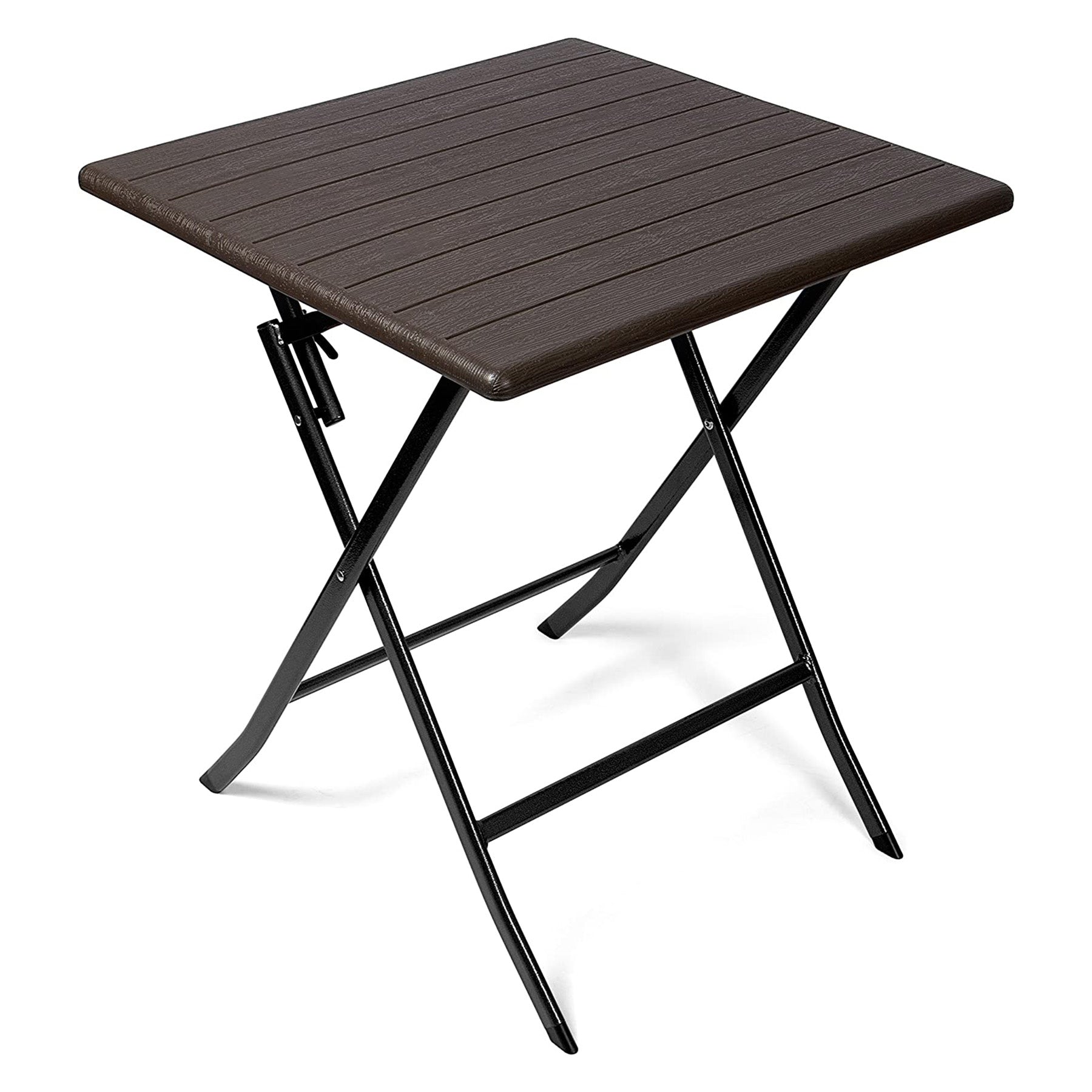 Folding Table With Wooden Design