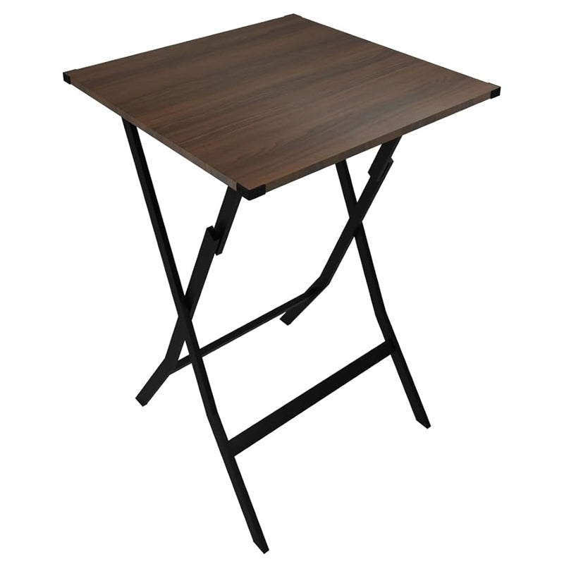 Folding Square Table Wider Rattan Design 61.5X61.5X73-Brown.