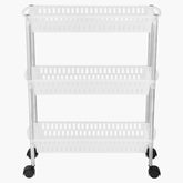 3-tier Plastic trolley