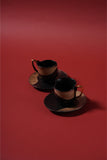 Coffee Set- Brown & Black
