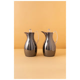 Waba Anwaar Flask Set 2 Pcs 1 L Black Nickel / Acrylic Handle