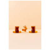 Waba Tea And Coffee Double Wall Set 18 Pieces-Honey