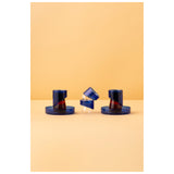 Waba Tea And Coffee Double Wall Set 18 Pieces-Blue