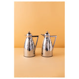 Waba Aliaa Flask Set 2 Pcs 1L -Shiny Silver