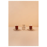 Waba Kl78 Tea & Coffee Set 18 Pieces-Trqouize