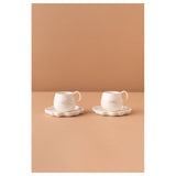 Waba Kl62 Coffee Cups Set 2 Pieces-Silver