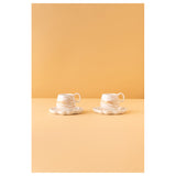 Waba Kl62 Coffee Cups Set 2 Pieces-Gold