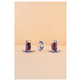 Waba Kl46 Tea & Coffee Double Wall 18 Pieces-Blue
