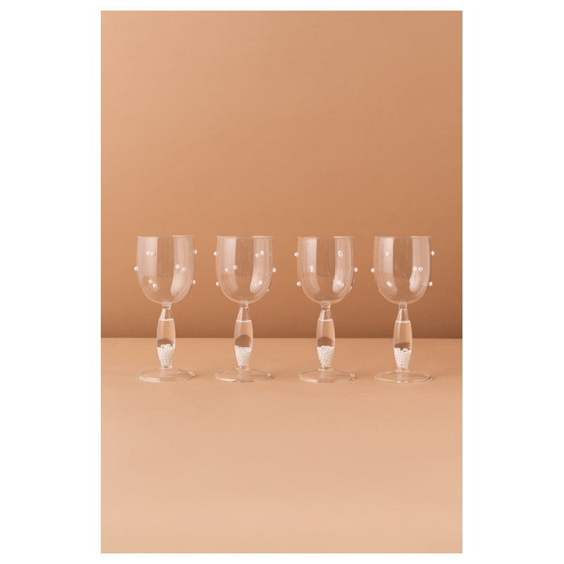 Waba Juice Glass Set 4 Pieces Hl3-Clear