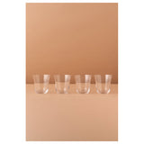 Waba Glass Cups Set 4 Pieces Hl2-Clear