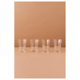 Waba Glass Cups Set 4 Pieces Hl6-Clear