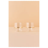 Waba Hl4 Coffee Cups Set Double 2 Pieces-Gold