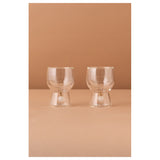 Waba Hl6 Coffee Cups Set 2 Pieces-Clear
