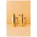 Waba Amjaad Flask Set 2 Pcs 1L-Full Matt Gold