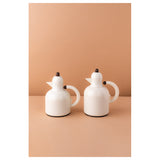 Waba Azoob Flask Set 2 Pcs 0.95/0.6 Ml-White / Wooden