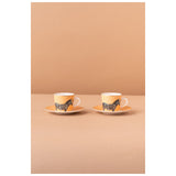 Waba B9 Ceramic Mug 2 Pcs-Beige