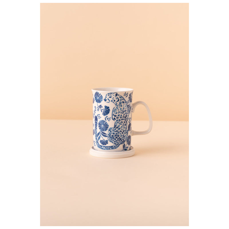 Waba B21 Ceramic Mug 1 Pcs-Blue