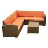 Garden Corner Sofa with Table