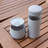 wide mouth , Grey Color