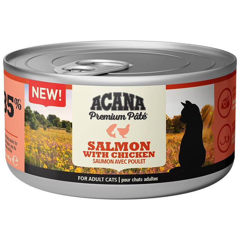 Adult Cat Premium Pate Salmon With Chicken 85G