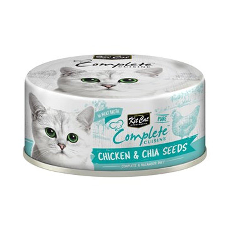 Complete Cuisine Chicken and Chia Seed In Broth Cat Food - 70 g