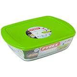 Rectangular Food Canister , Clear
