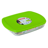 Rectangular Food Canister , Clear