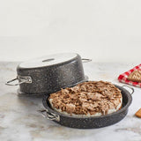 Maqluba Deep Pot with Oven Tray - Black Color