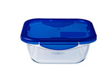 Square Food Canister , Clear