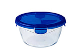 Round Food Canister , Clear