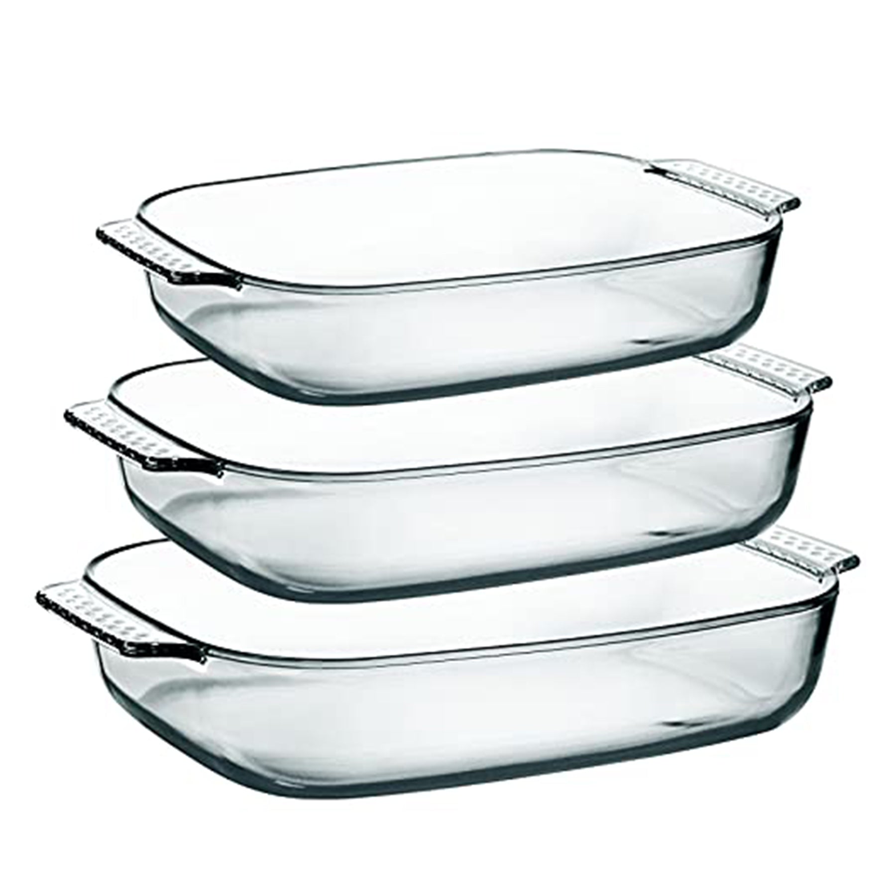 Pyrex Rectangular Roaster Set Of 3 PCS