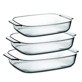 Pyrex Rectangular Roaster Set Of 3 PCS
