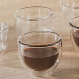 Double Wall Glass cup set