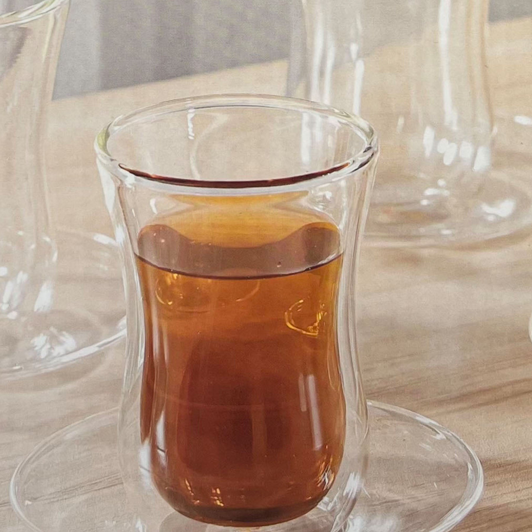 Double Wall Glass cup set