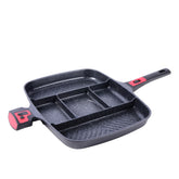 Die-Cast 5 in 1 Fry Pan with Detachable handle