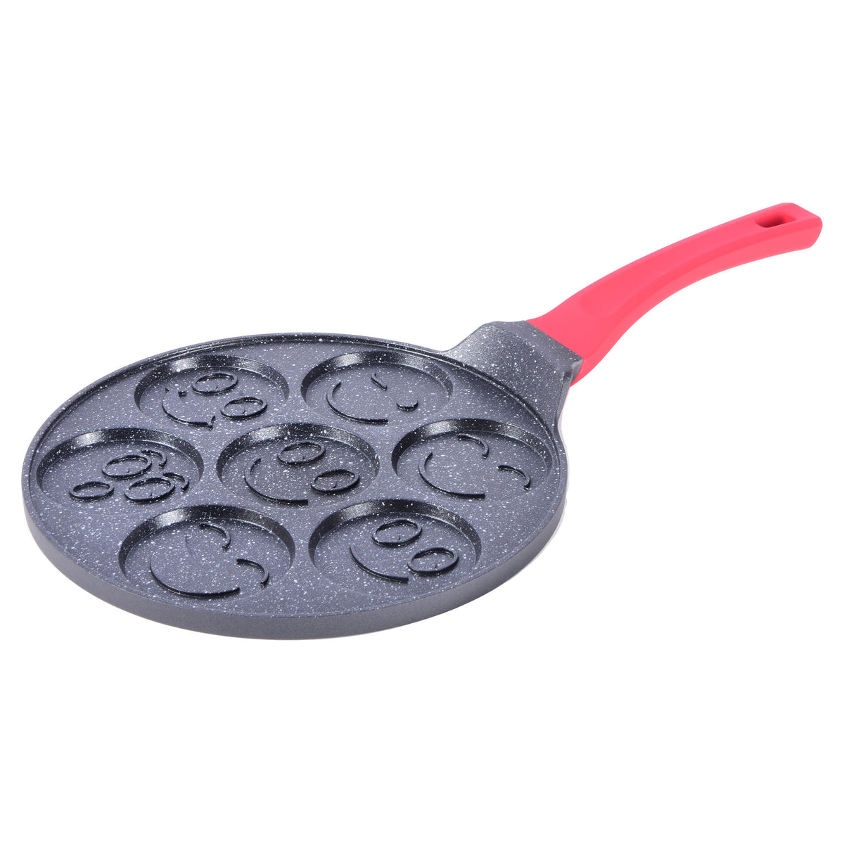 Die-Cast 7 holes emoji pancake pan