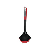 Berlinger Silicone Edge Soup Ladle-Red-Black