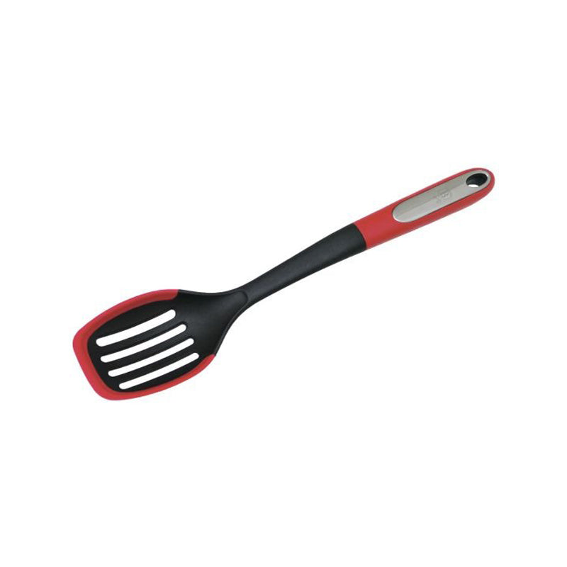 Berlinger Haus Silicone Edge Slotted Spoon-Black