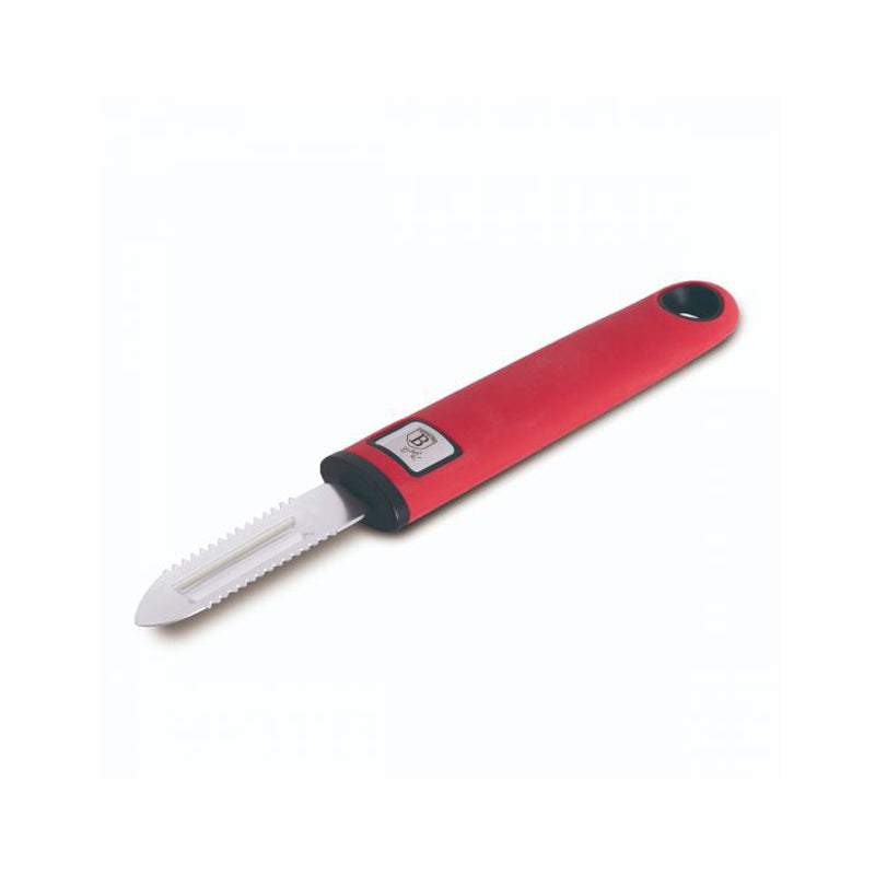 Berlinger 18/10 Peeler 4-Red-Silver