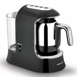 Coffee Maker 18/10 Stainless Steel 4 Cups 320 Ml With 1.2 Liter Transparent Water Tank 700 Watts