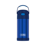 Thermos Stainless Steel Vacuum Insulated Hydration Bottle With Straw 355Ml - Blue
