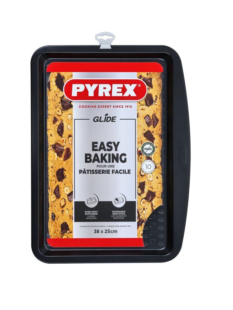Pyrex Baking Tray 38 Cm 38×25×1 Cm-Black