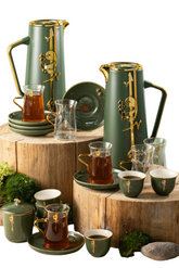 Luxury Full Hospitality Set - Olive + Gold