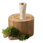 Incense Burner - Beige + Gold