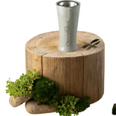 Incense Burner - Grey + Silver