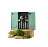 Cultery Set 30 Pieces - Gold+Silver