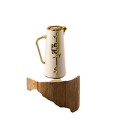 One Vacuum Flask For Tea And Coffee - Beige + Gold