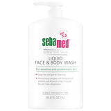 Sebamed Liquid Face & Body Wash 1000Ml-Transparent